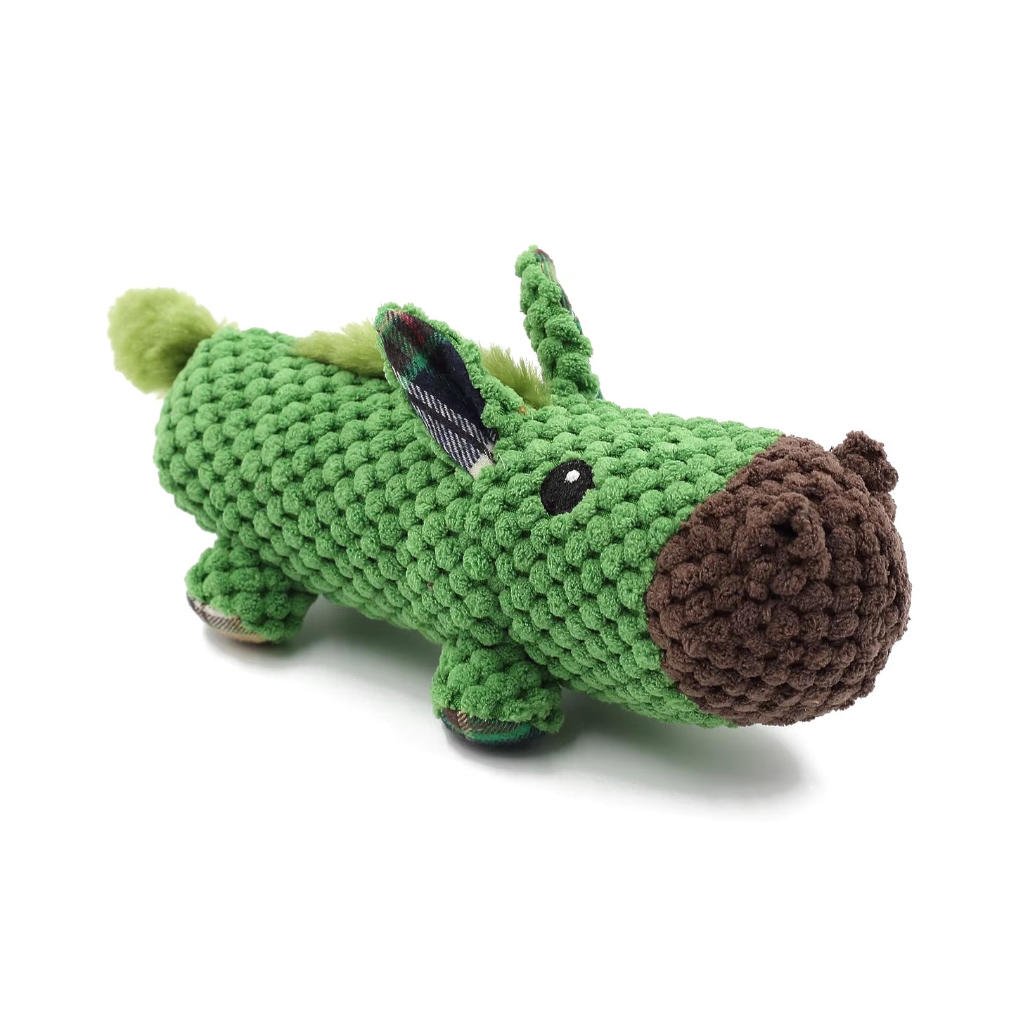 Machine-Washable Plush Toys Stuffed Animal Funny Pet Toy Animals Shape Chew Toys for Dogs
